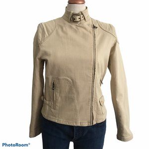 Ralph Lauren - Tan Women Moto Jacket